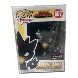 Funko Pop FUMIKAGE TOKOYAMI METALLIC GameStop Exclusive MY HERO ACADEMIA 607 NEW